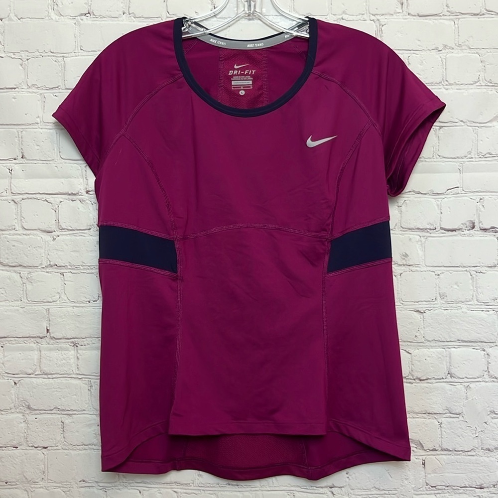 Nike Tennis Dri-Fit Short Sleeve Top